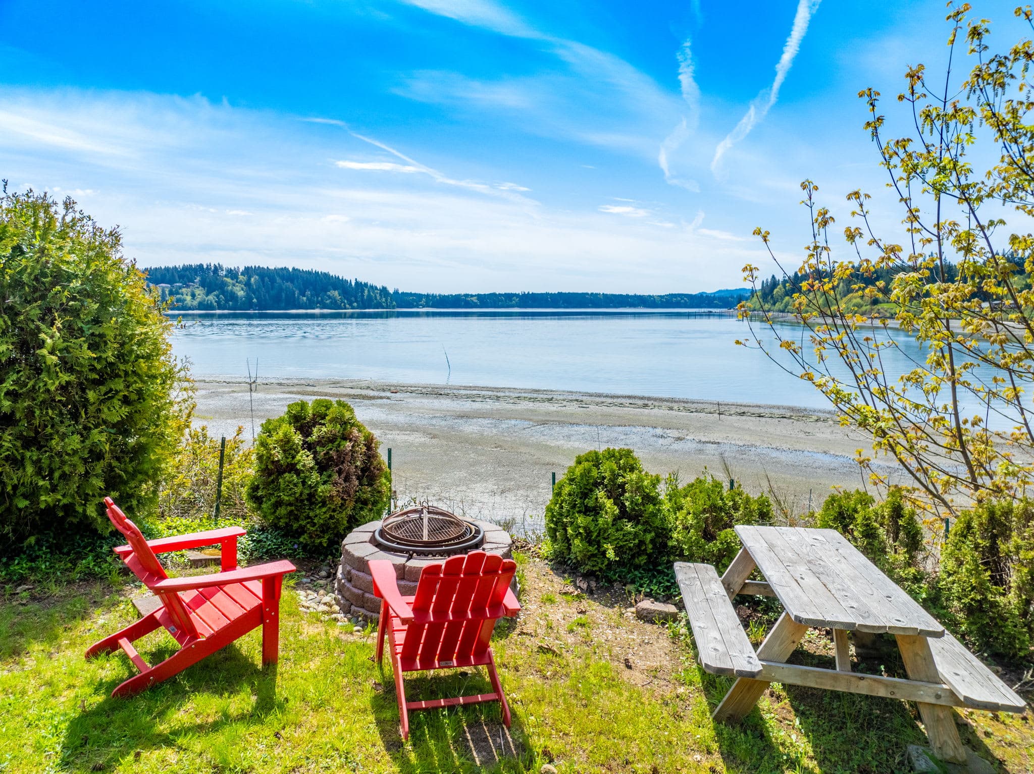 Chill out around the fire pit